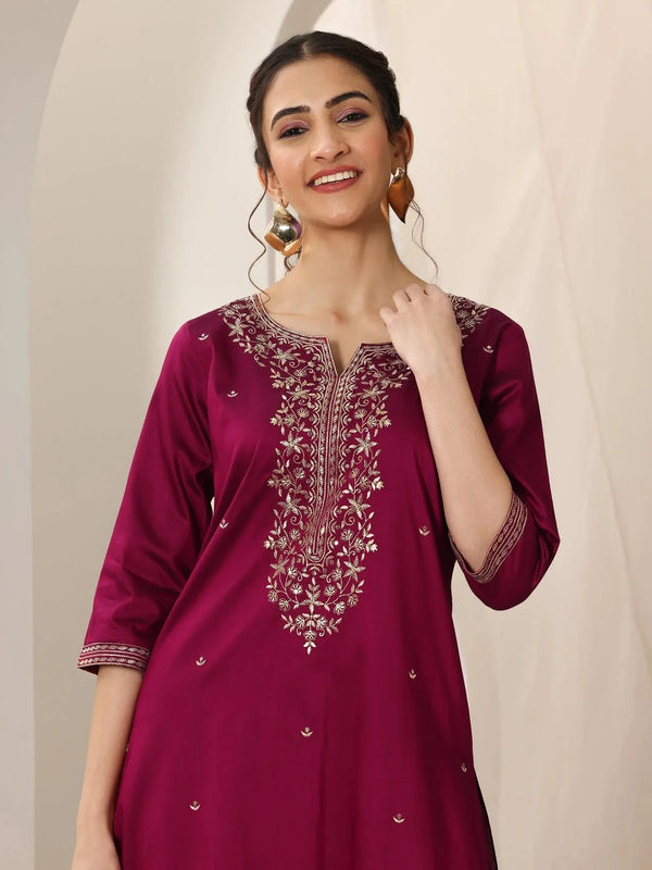 Traditional And Designer Chanderi Kurta Set with Dupatta for Festive Wear